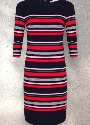Esqualo Multicolored Striped Dress – Fall/Winter – Size XL /, marque: EsQualo, état: Bon état, taille: XL / 42 / 14, 15,00 €, 16,45 € Protection acheteurs incluse