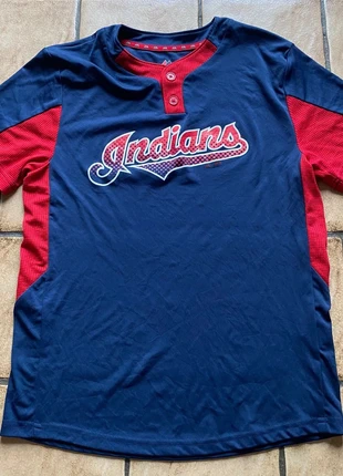 Maillot Jersey US – NFL – Majestic – Bleu / Rouge – Taille L Enfant - S Adulte – Très Bon État, brand: Majestic, condizioni: Ottime, taglia: S, €15.00, €16.45 include la Protezione acquisti