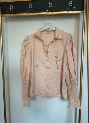 <3 Sofie Schnoor blouse maat M – zalmkleur chic top elegante scandi stijl, marque: SOFIE SCHNOOR, état: Bon état, taille: S / 36 / 8, 7,99 €, 9,09 € Protection acheteurs incluse