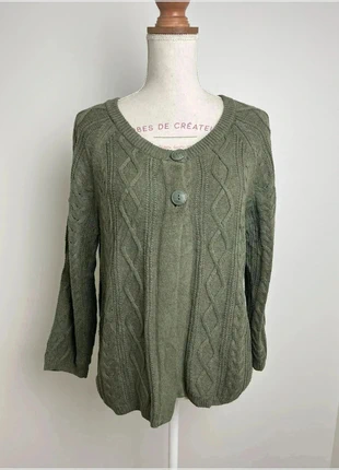 Veste gilet cardigans avec boutons en maille croft & barrow vert pour femme taille M #CS1, marca: Croft & Barrow, estado: Muy bueno, tamaño: M / 38 / 10, 15,00 €, 16,45 € Protección al comprador incluida