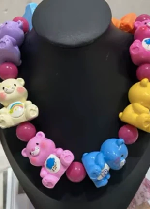 Cute Colorful Care Bear Chunky Necklace, marque: Accessorize, état: Neuf sans étiquette, 35,00 €, 37,45 € Protection acheteurs incluse