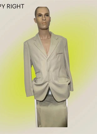 Costume beige Taille 50 Élégant & intemporel Très bon état - Copy Right, marque: Copy Right, état: Très bon état, taille: 50, 60,00 €, 63,70 € Protection acheteurs incluse