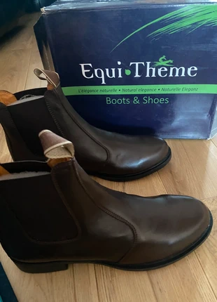 Equi theme natural cowhide leather jodhpur boots, brand: Equi Théme, condition: New with tags, size: 11, £50.00, £53.20 includes Buyer Protection