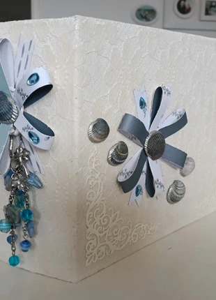 Scrapbook om foto's en herinneringen in te bewaren, merk: home made, staat: Heel goed, € 12,50, € 13,83 inclusief Kopersbescherming