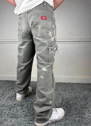 Pantalon Carpenter en Jeans pour Homme Dickies W34 L34 Gris Workwear Baggy Large Wide Y2k 13, brand: Dickies, condition: Very good, size: W34, €10.00, €11.20 includes Buyer Protection Pro