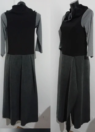 Abito Campionario nuovo tg unica M/L lungo nero-grigio, marque: campionario, état: Neuf avec étiquette, taille: Taille unique, 10,00 €, 11,20 € Protection acheteurs incluse