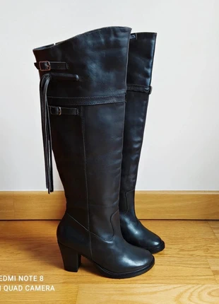 Botas altas de piel Georges Rech / Bottes cuir noir, marca: Georges Rech, estado: Nuevo sin etiquetas, tamaño: 36, 59,99 €, 63,69 € Protección al comprador incluida