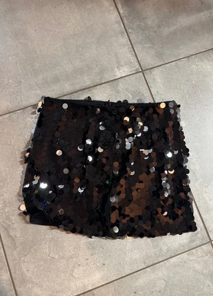 Jupe noire sequin 2 XL, brand: pas de marque, condition: New with tags, size: XXL / 44 / 16, €14.00, €15.40 includes Buyer Protection