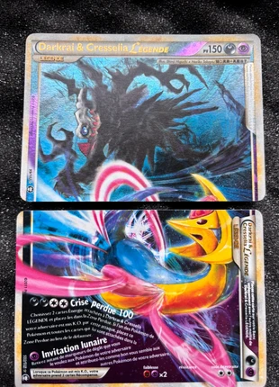 Cresselia Darkrai Légende – FR, marke: Pokémon, zustand: Gut, 160,00 €, 168,70 € inklusive Vinted-Käuferschutz