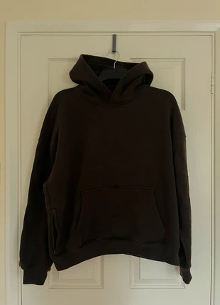 Brown boxy fit hoodie, brand: Hollister, condition: Very good, size: L, £5.00, £5.95 includes Buyer Protection
