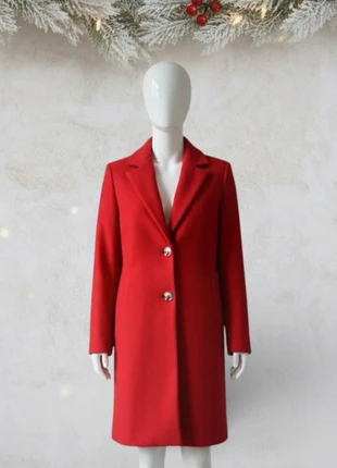 Cappotto rosso donna elegante natalizio new collection taglia S/M, marke: Pura Lana Vergine, zustand: Sehr gut, größe: S / 36 / 8, 15,00 €, 16,45 € inklusive Vinted-Käuferschutz
