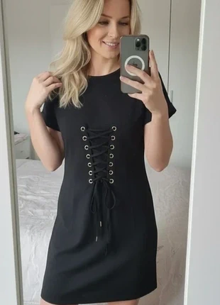 Robe noire style corset Primark, marque: Primark, état: Très bon état, taille: L / 40 / 12, 5,00 €, 5,95 € Protection acheteurs incluse