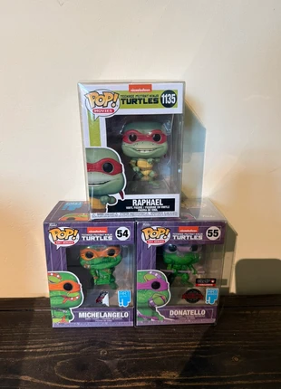 Funko Pops Ninja Turtles TMNT, marca: Funko, estado: Bom, tamanho: Tamanho único, €35.00, €37.45 inclui Proteção do Comprador
