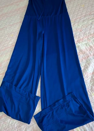 Casual blue dress jumpsuit con pantalone ampio Calzedonia, brand: Calzedonia, condizioni: Ottime, taglia: Taglia unica, €8.99, €10.14 include la Protezione acquisti
