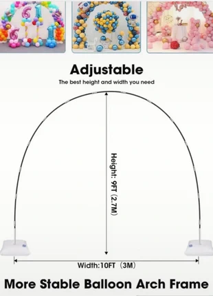 Hayfam reusable ballon arch kit 10ft wedding/ birthday/party decoration, brand: Hayfam, condition: New with tags, £15.00, £16.45 includes Buyer Protection