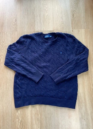 Pull Torsadé Ralph Lauren Marine Logo Brodé Bleu L, marke: Ralph Lauren, zustand: Sehr gut, größe: L, 54,90 €, 58,35 € beinhaltet Vinted-Käuferschutz Pro