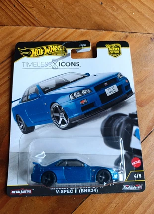 Hot Wheels Nissan GT-R Timeless Icons, brand: Hot Wheels, condizioni: Nuovo con cartellino, taglia: 3 anni / 98 cm, €17.00, €18.55 include la Protezione acquisti
