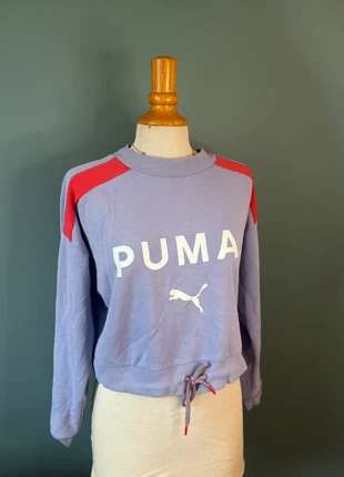 💜 Sweat court Puma Lilas et rouge, brand: Puma, condition: Very good, size: XS / 34 / 6, €9.00, €10.15 includes Buyer Protection