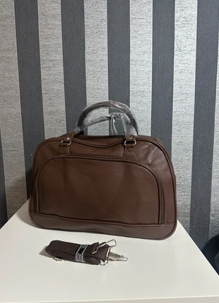 Brown Men Women Travel Holdall Luxury Weekender Bag Girls Boys Unisex Gym Bag Shoulder strap, condition: New with tags, £12.99, £14.34 includes Buyer Protection