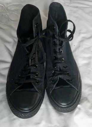 Converse High Canvas All Black Trainers, brand: Converse, condition: Very good, size: 7, £25.00, £26.95 includes Buyer Protection