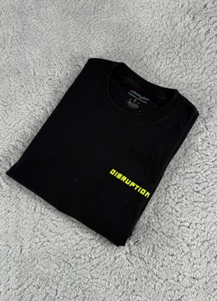 Champion T-shirt M noir Coton Logo Brodé Disurption 23 Sponsors Dos / Black Cotton 00274, marca: Champion, estado: Muito bom, tamanho: M, €4.00, €4.90 inclui Proteção do Comprador Pro