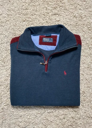 Pull ras de Cou 1/4 Zip Ralph Lauren Homme taille XL, marque: Ralph Lauren, état: Très bon état, taille: XL, 32,00 €, 34,30 € Protection acheteurs incluse