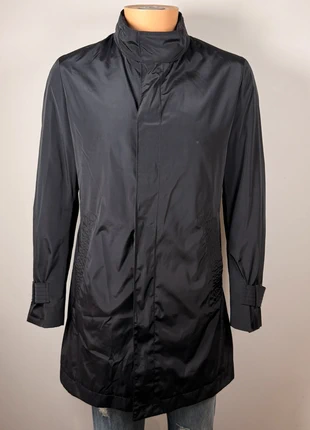 Hugo Boss black trench coat, minimalist sleek style – size 48 / 38R, marke: Hugo Boss, zustand: Sehr gut, größe: XL, 95,00 €, 100,45 € inklusive Vinted-Käuferschutz