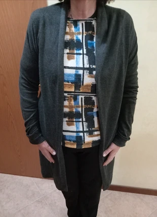 Spolverino, cardigan lungo grigio, taglia M Parah caldo, brand: Parah, condizioni: Ottime, taglia: M / IT 42 / EU 38, €19.00, €20.65 include la Protezione acquisti