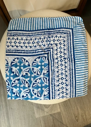 Foulard indien en block print 56*56, marke: cotignac, zustand: Neu, mit Etikett, 13,00 €, 14,35 € beinhaltet Vinted-Käuferschutz Pro