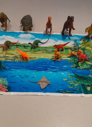 Lot de 14 dinausores, état: Très bon état, taille: Taille unique, 2,00 €, 2,80 € Protection acheteurs incluse