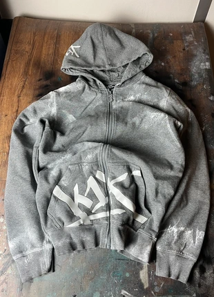 Hoodie zipped-up sweater Y2k style skater Opium, marca: Opium, estado: Bom, tamanho: M, €27.00, €29.05 inclui Proteção do Comprador