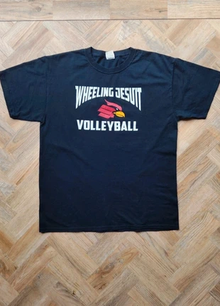 Wheeling Jesuit Volleyball Tee – Mens Size Large, brand: Jerzees, condition: Very good, size: L, £4.00, £4.90 includes Buyer Protection