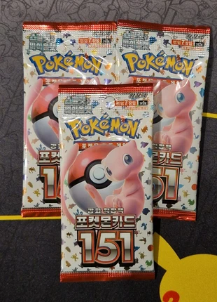 Lot 3 boosters pokemon 151 Coreen, marque: Pokémon, état: Très bon état, 11,00 €, 12,25 € Protection acheteurs incluse