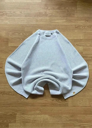 Pull en maille Carhartt WIP gris clair taille S, brand: Carhartt, condition: Very good, size: S, €40.00, €42.70 includes Buyer Protection Pro