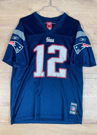 Maillot nfl Patriots vintage - taille M femme / large enfant usa - bleu - sportwear femme, marque: NFL, état: Très bon état, taille: M / 38 / 10, 29,00 €, 31,15 € Protection acheteurs (Pro) incluse