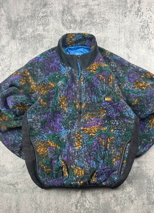 Vintage REI Crazy Fleece Jacket – 80s/90s Pattern – Size S – Rare Outdoor Piece, marke: Vintage Dressing, zustand: Sehr gut, größe: S, 50,00 €, 53,20 € inklusive Vinted-Käuferschutz