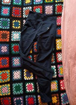 Gymshark Lift Seamless Legging – Donkerblauw / Navy – maat M – high-waisted sportlegging, brand: Gymshark, condizioni: Ottime, taglia: M / IT 42 / EU 38, €37.50, €40.08 include la Protezione acquisti