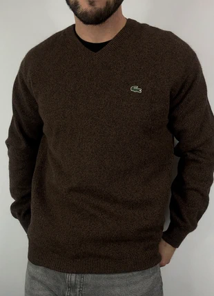 Pull en laine col v Ralph Lauren marron M homme # 496, brand: Ralph Lauren, condizioni: Ottime, taglia: M, €38.00, €40.60 include la Protezione acquisti