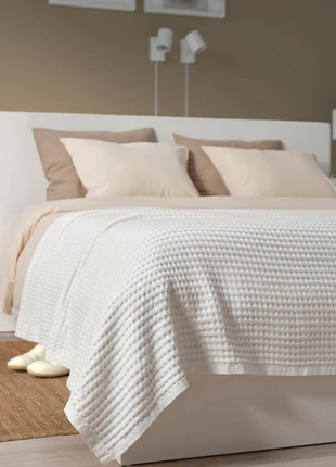 white waffle double-sided cotton throw from Ikea, merk: IKEA, staat: Nieuw zonder prijskaartje, maat: Overige, € 20,99, € 22,74 inclusief Kopersbescherming
