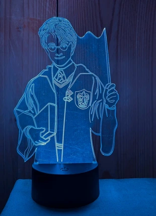 Lamp Harry Potter ., merk: Harry Potter, staat: Heel goed, € 20,00, € 21,70 inclusief Kopersbescherming