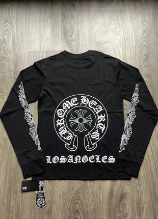 Longue Sleeve Chrome Hearts Noir / Blanc - Taille S, marque: Chrome Hearts, état: Neuf avec étiquette, taille: S, 45,00 €, 47,95 € Protection acheteurs incluse