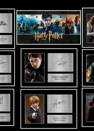 Stampa commemorativa autografata harry potter, marque: Harry Potter, état: Neuf sans étiquette, 7,00 €, 8,05 € Protection acheteurs incluse