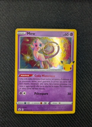 Carta Mew 011/025, marke: Pokémon, zustand: Sehr gut, 4,50 €, 5,43 € inklusive Vinted-Käuferschutz