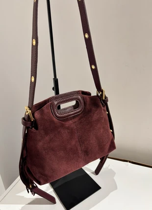 Sac à main à franges bordeaux, marca: Boutique indépendante, estado: Novo com etiquetas, €55.00, €58.45 inclui Proteção do Comprador Pro