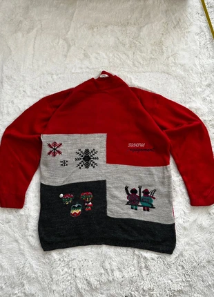 Pull Col Rond Hiver Noël Hoodie Crewneck Sweat Rare 90s Old School USA Y2k Vintage, marke: Vintage Dressing, zustand: Sehr gut, größe: M / 38 / 10, 18,00 €, 19,60 € inklusive Vinted-Käuferschutz