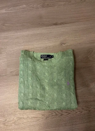 Pull torsadée Ralph Lauren, marque: Ralph Lauren, état: Très bon état, taille: M / 38 / 10, 30,00 €, 32,20 € Protection acheteurs incluse