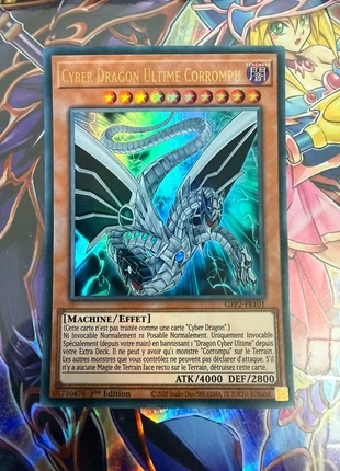 Cyber dragon ultime corrompu, marke: Yu-Gi-Oh!, zustand: Neu, 1,00 €, 1,75 € inklusive Vinted-Käuferschutz