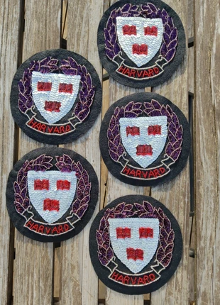 5 grands patchs thermocollants Harvard, marque: misscoupons17, état: Neuf sans étiquette, 5,00 €, 5,95 € Protection acheteurs incluse