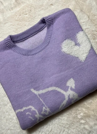 Pull maille oversize tendance , knit Y2K streetwear Aesthetic en coton avec motif - Taille L, marque: Aesthetic, état: Neuf sans étiquette, taille: L, 39,90 €, 42,60 € Protection acheteurs (Pro) incluse