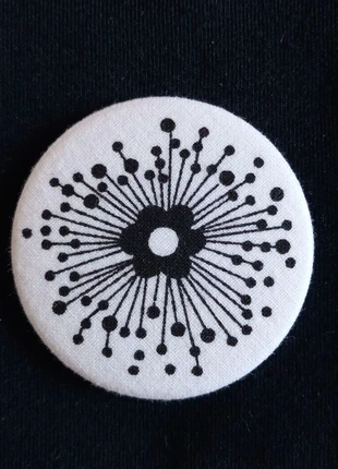 Broche tissu fleur, merk: Creatrice, staat: Nieuw met prijskaartje, € 4,50, € 5,43 inclusief Kopersbescherming